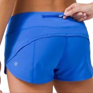Lululemon Speed Up 2.5” Shorts in Cobalt Blue